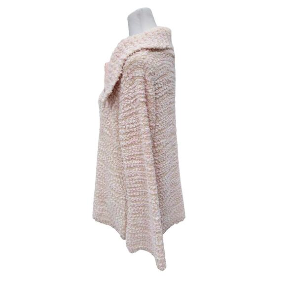 Soft Surroundings Pink Quarter-Zip Pullover Sweater – Women's Large - Picture 9 of 15